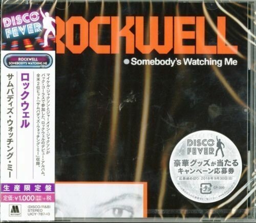 CD диск Rockwell: Somebody's Watching Me (Disco Fever)
CD диск Rockwell: Somebody's Watching Me (Disco Fever)