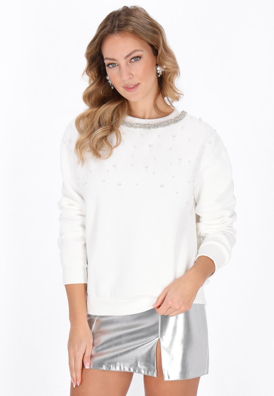 Джемпер faina Jumper, Offwhite/White
Джемпер faina Jumper, Offwhite/White