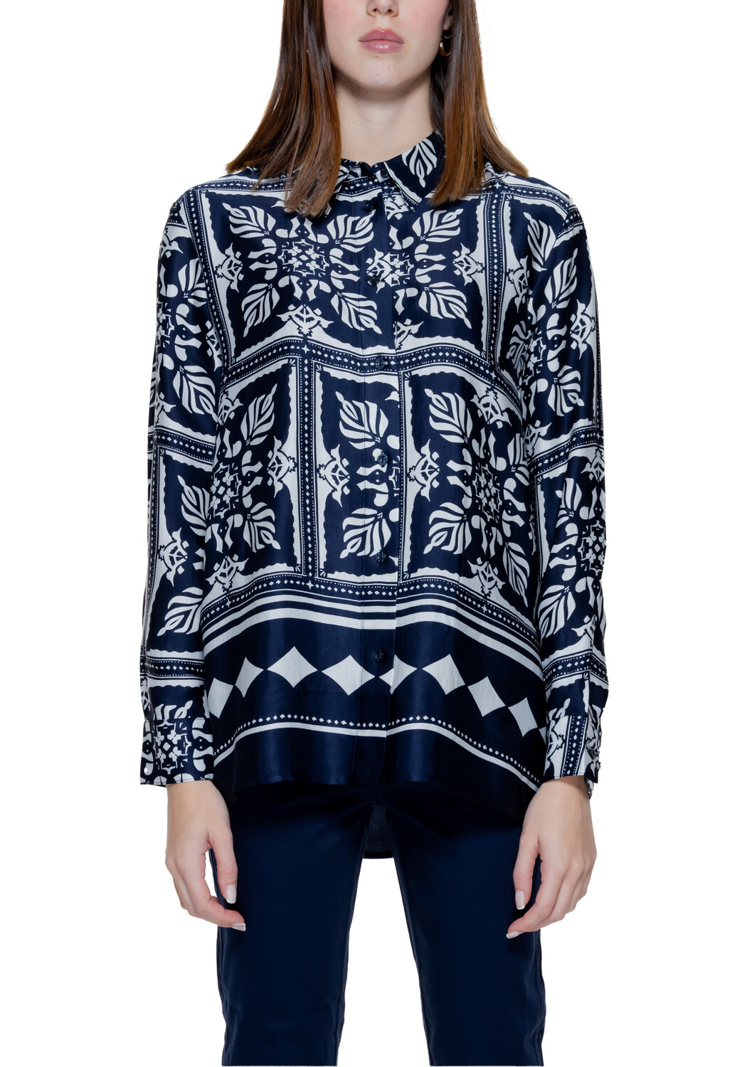 Блузка Street One из вискозы, синий
Блузка Street One из вискозы, синий