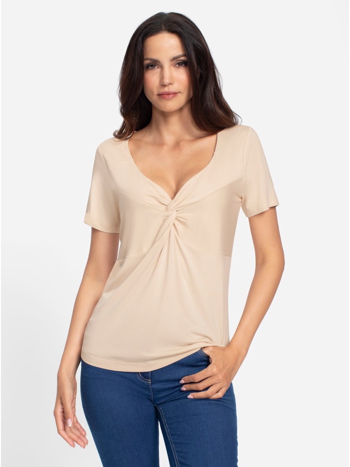 Рубашка цвета слоновой кости Heine
Рубашка цвета слоновой кости Heine