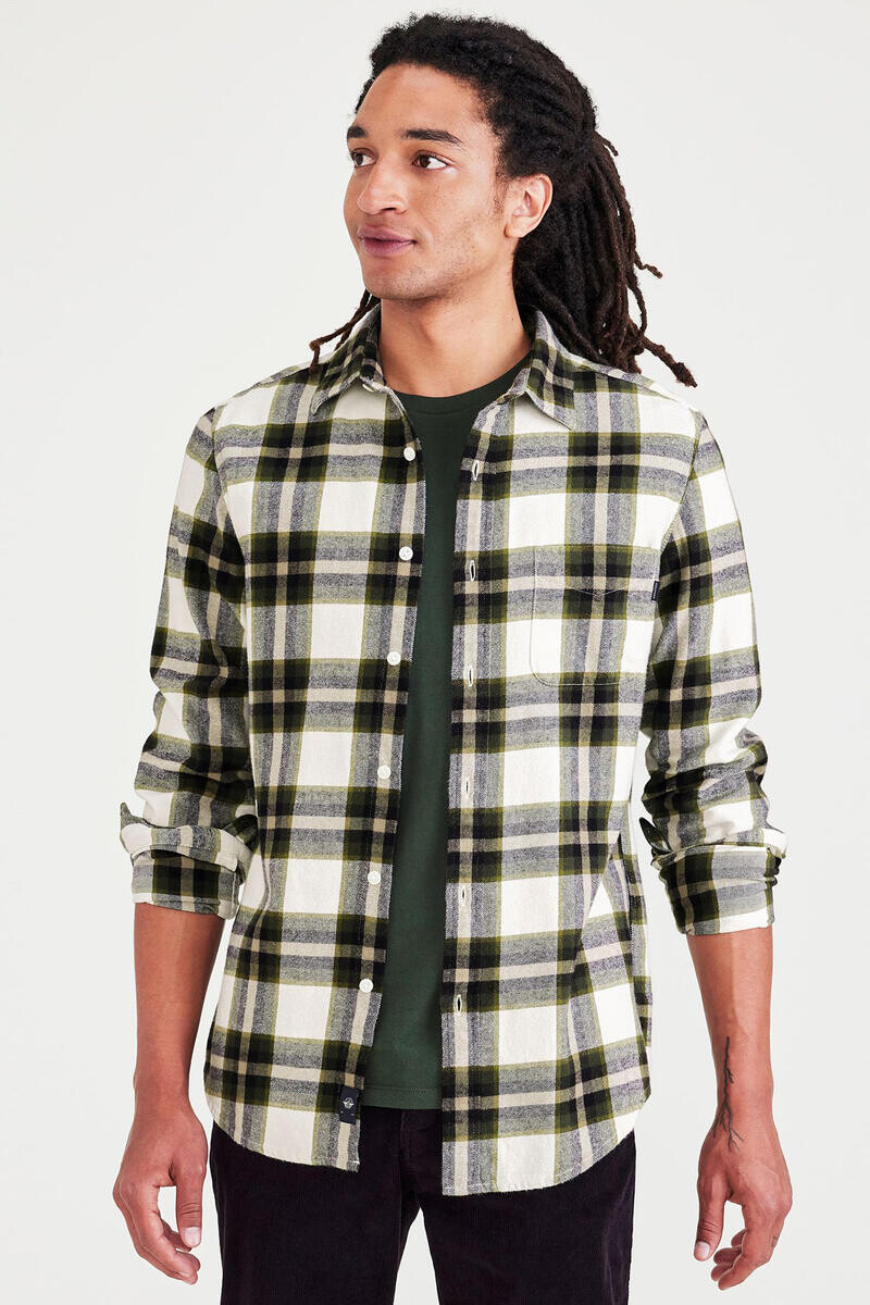 Рубашка узкого кроя с изображением значка Dockers, мультиколор
Рубашка узкого кроя с изображением значка Dockers, мультиколор