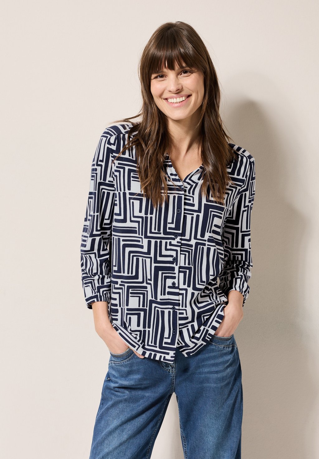 Блуза Long sleeved top Cecil, кремовый
Блуза Long sleeved top Cecil, кремовый