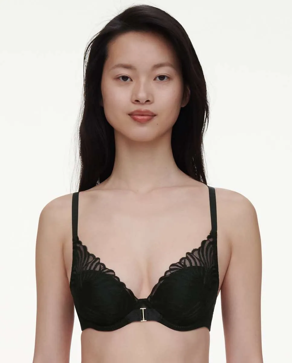 Бюстгальтер с подкладкой, эффектом пуш-ап, цветочным кружевом и прозрачными вставками Линия Legend Chantelle, черный
Бюстгальтер с подкладкой, эффектом пуш-ап, цветочным кружевом и прозрачными вставками Линия Legend Chantelle, черный