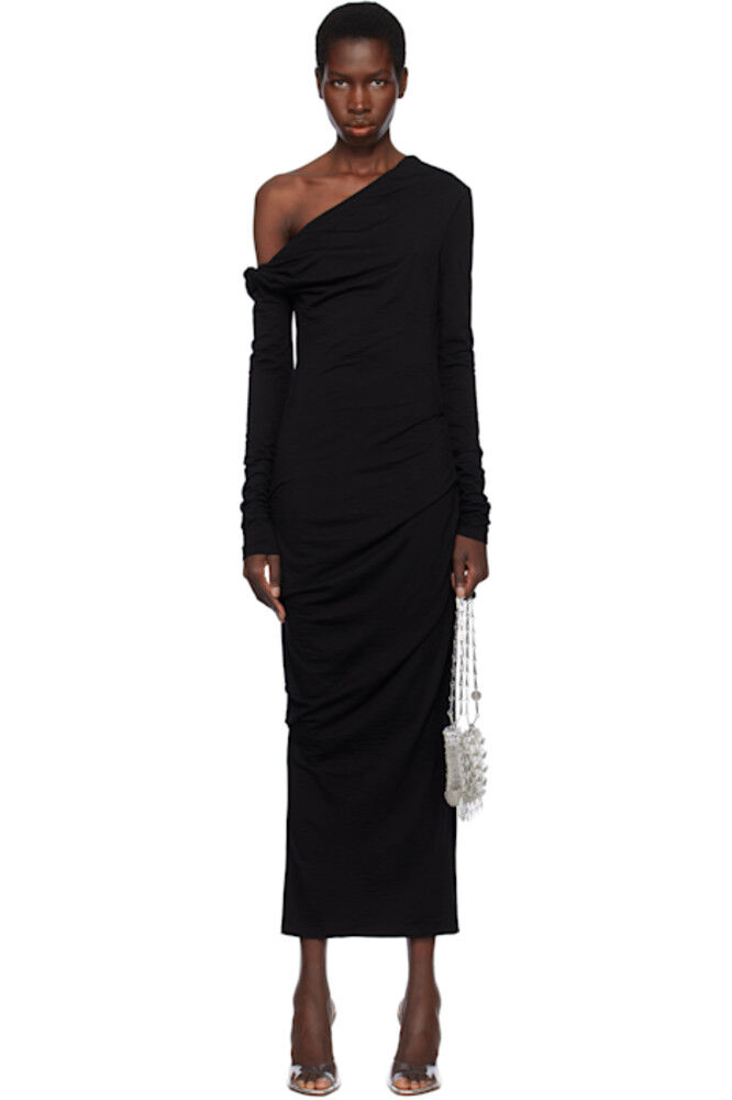 Черное платье-макси Elemental Manahou Paris Georgia
Черное платье-макси Elemental Manahou Paris Georgia