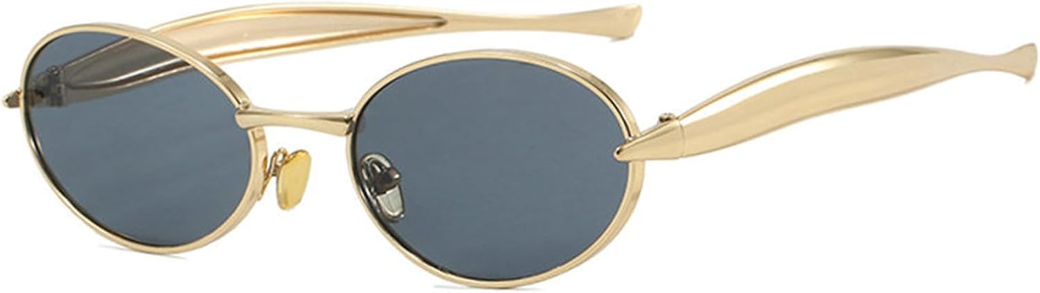 Солнцезащитные очки COTIA овальной формы для женщин и мужчин, классический стиль, маленькая овальная металлическая оправа, стиль панк, для активного отдыха на природе, Gold Grey
Солнцезащитные очки COTIA овальной формы для женщин и мужчин, классический стиль, маленькая овальная металлическая оправа, стиль панк, для активного отдыха на природе, Gold Grey