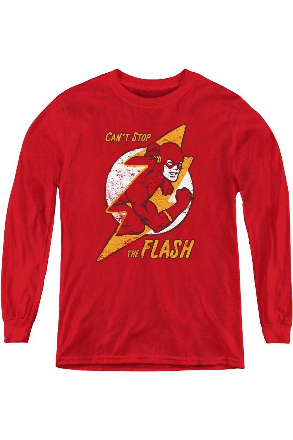 DC Comics Футболка с длинным рукавом "Молния Флэша" для молодежи Gildan, красный
DC Comics Футболка с длинным рукавом "Молния Флэша" для молодежи Gildan, красный