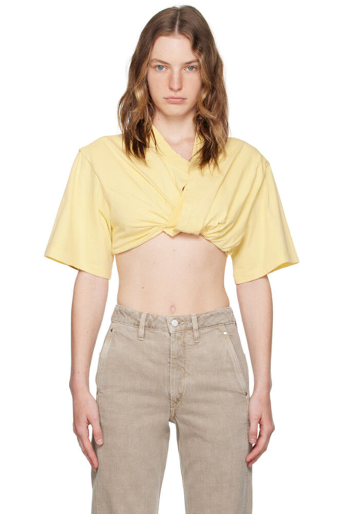 Желтая футболка La Casa 'Le t-shirt Bahia Court' JACQUEMUS
Желтая футболка La Casa 'Le t-shirt Bahia Court' JACQUEMUS