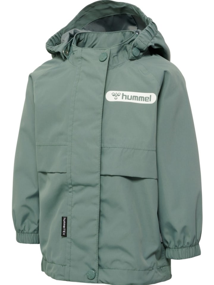 Детская функциональная куртка зеленого цвета Hummel
Детская функциональная куртка зеленого цвета Hummel