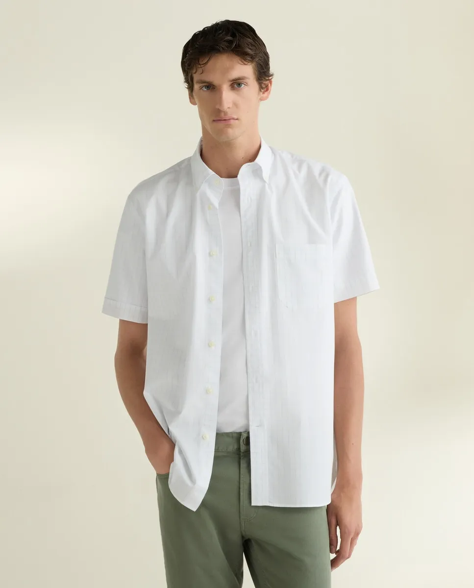 Спортивная рубашка мужская с коротким рукавом поплин Emidio Tucci, синий
Спортивная рубашка мужская с коротким рукавом поплин Emidio Tucci, синий