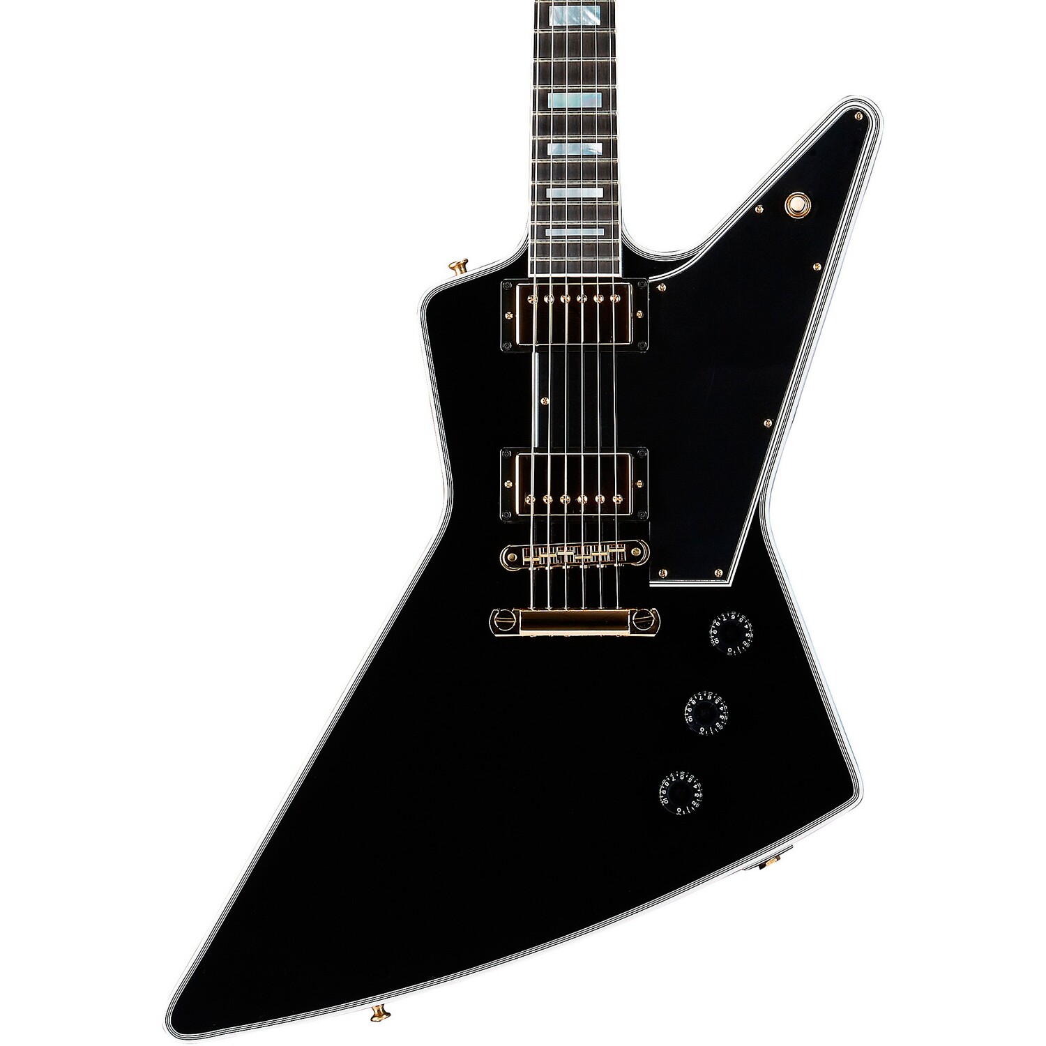 Электрогитара Gibson Custom Explorer Custom, черное дерево
Электрогитара Gibson Custom Explorer Custom, черное дерево