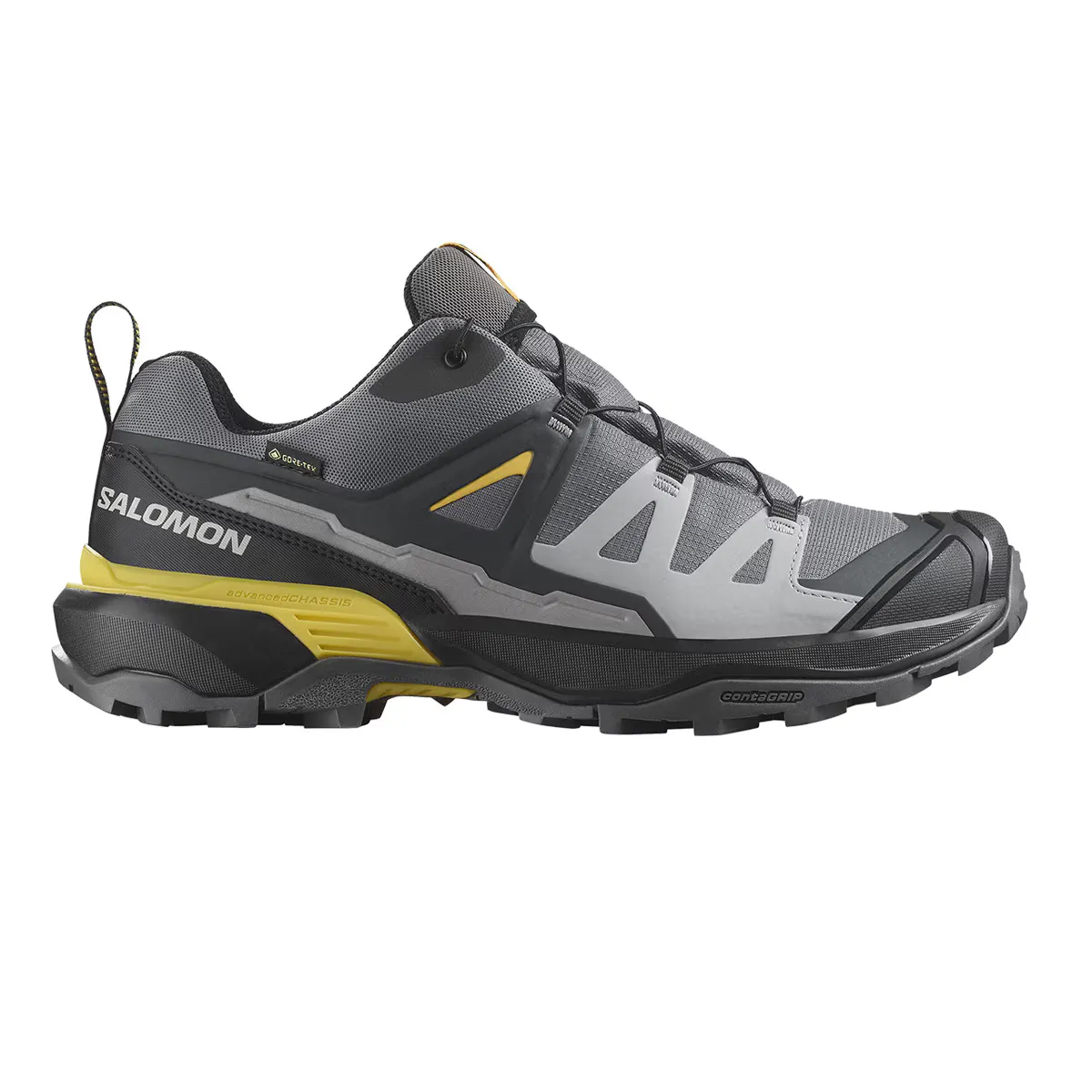 Мужские походные ботинки SALOMON X ULTRA 360 GTX, серый/черный
Мужские походные ботинки SALOMON X ULTRA 360 GTX, серый/черный