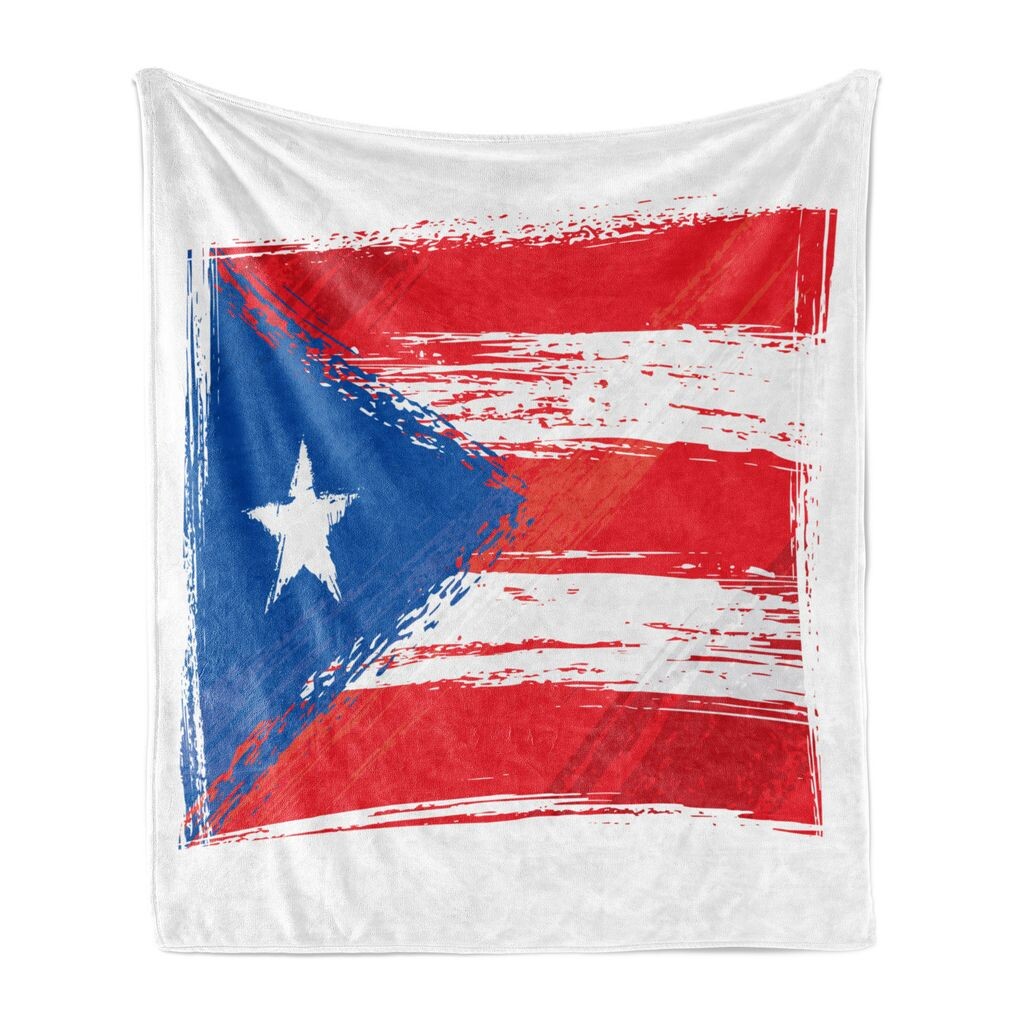 ABAKUHAUS Puerto Rico Мягкое фланелевое флисовое одеяло, эскиз флага страны, уютный плюш для использования в помещении и на открытом воздухе, 125 x 175 см, темно-кораллово-лазурно-синий
ABAKUHAUS Puerto Rico Мягкое фланелевое флисовое одеяло, эскиз флага страны, уютный плюш для использования в помещении и на открытом воздухе, 125 x 175 см, темно-кораллово-лазурно-синий