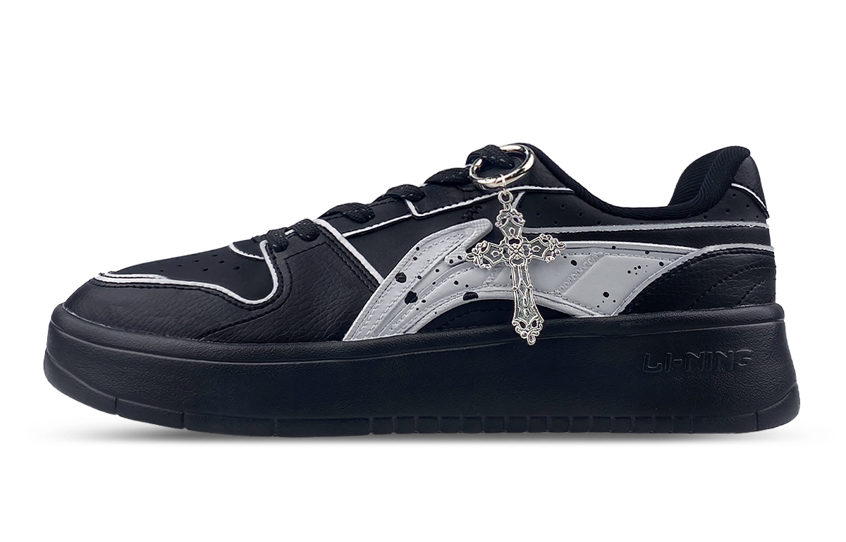 LINING Кроссовки для скейтбординга Acer Truncatum с антискользящей амортизацией и износостойкостью, мужские, черные
LINING Кроссовки для скейтбординга Acer Truncatum с антискользящей амортизацией и износостойкостью, мужские, черные