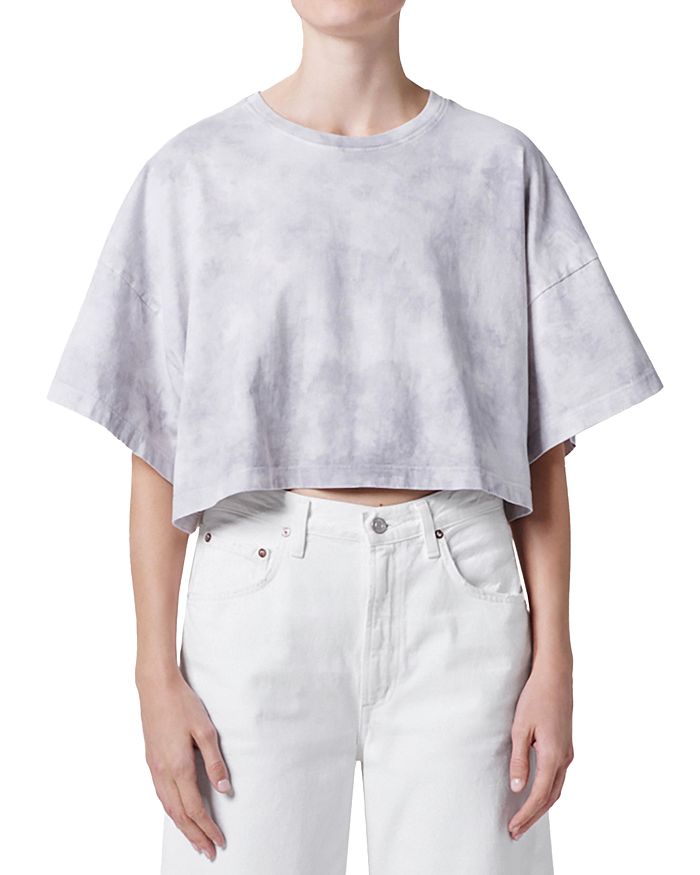 Футболка укороченная оверсайз Arli AGOLDE, серый
Футболка укороченная оверсайз Arli AGOLDE, серый