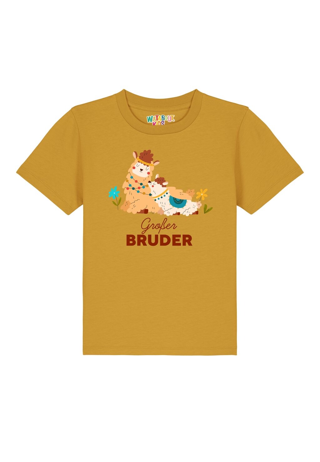 Футболка с принтом LAMA GROSSER BRUDER watapparel, горчично-желтый
Футболка с принтом LAMA GROSSER BRUDER watapparel, горчично-желтый