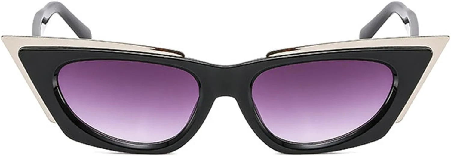 Солнцезащитные очки COTIA «Кошачий глаз» маленького размера для женщин и мужчин. Модные солнцезащитные очки в винтажном стиле для вечеринок и хип-хопа, Grey
Солнцезащитные очки COTIA «Кошачий глаз» маленького размера для женщин и мужчин. Модные солнцезащитные очки в винтажном стиле для вечеринок и хип-хопа, Grey