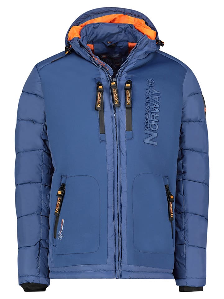 Geographical Norway Стеганая куртка "Beachwood" сине-оранжевого цвета
Geographical Norway Стеганая куртка "Beachwood" сине-оранжевого цвета