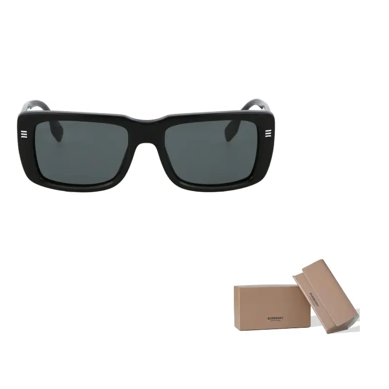 Burberry Прямоугольные солнцезащитные очки с пластиковой оправой для мужчин, Black
Burberry Прямоугольные солнцезащитные очки с пластиковой оправой для мужчин, Black