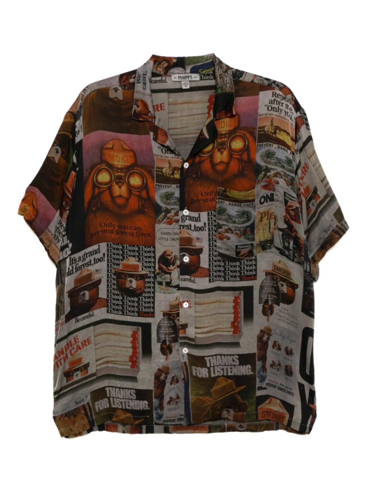 Рубашка с графическим принтом Stain Shade, коричневый
Рубашка с графическим принтом Stain Shade, коричневый