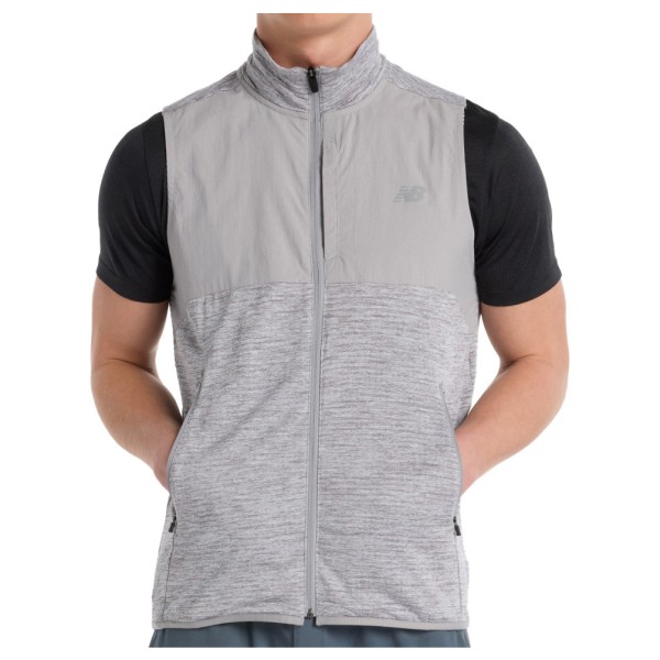 Жилет с теплоизоляцией - жилет для бега New Balance, серый
Жилет с теплоизоляцией - жилет для бега New Balance, серый