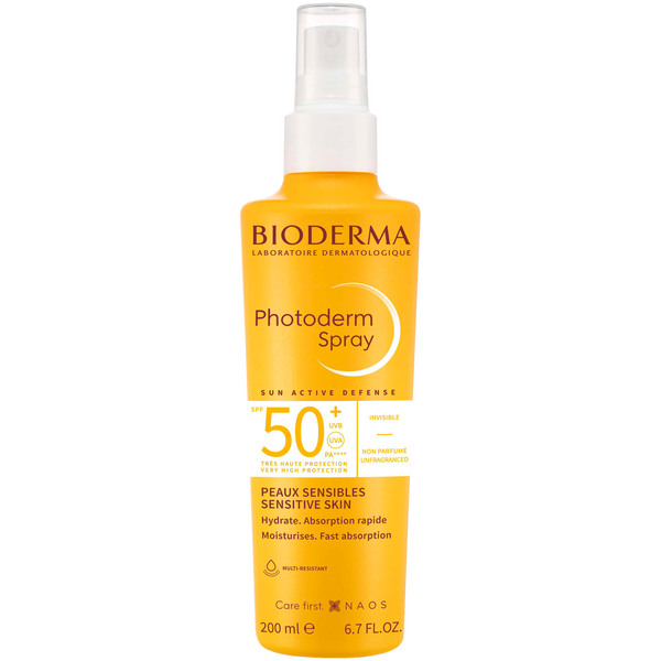 Защитный спрей для тела с spf50, 200 мл Bioderma Photoderm spray
Защитный спрей для тела с spf50, 200 мл Bioderma Photoderm spray