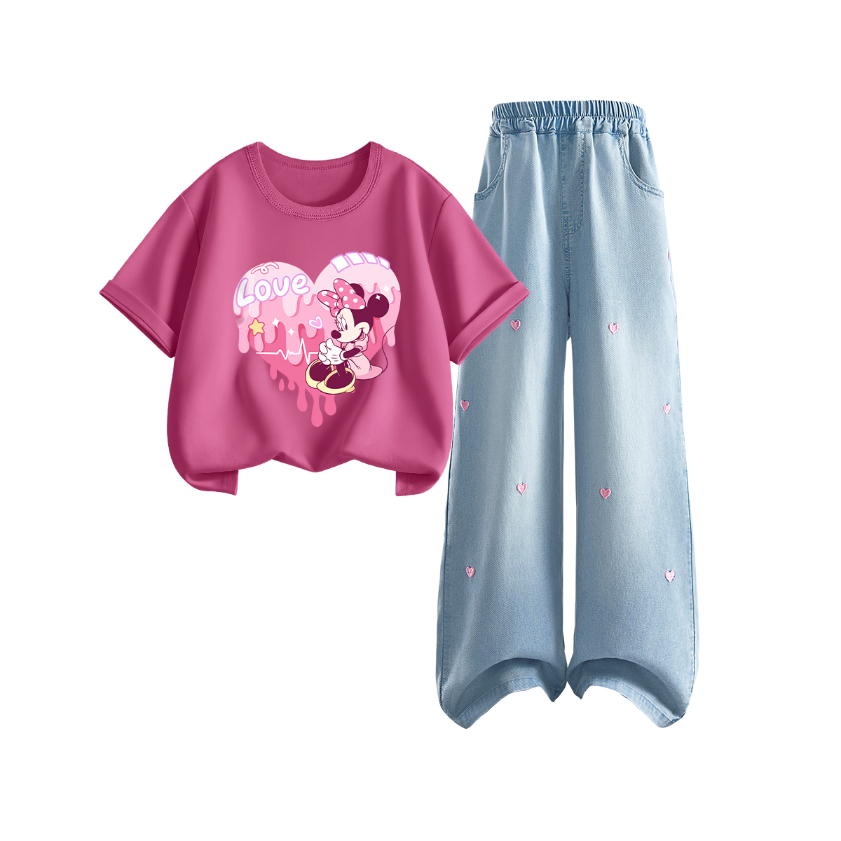 Детская повседневная спортивная одежда Disney, светло-голубой
Детская повседневная спортивная одежда Disney, светло-голубой