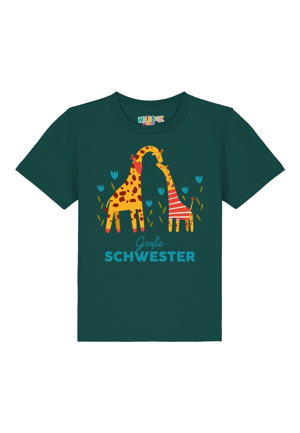 Футболка с принтом GIRAFFE GROSSE SCHWESTER Watapparel, цвет glazed green
Футболка с принтом GIRAFFE GROSSE SCHWESTER Watapparel, цвет glazed green