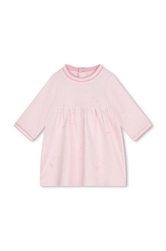 Детское хлопковое платье Boss, розовый
Детское хлопковое платье Boss, розовый