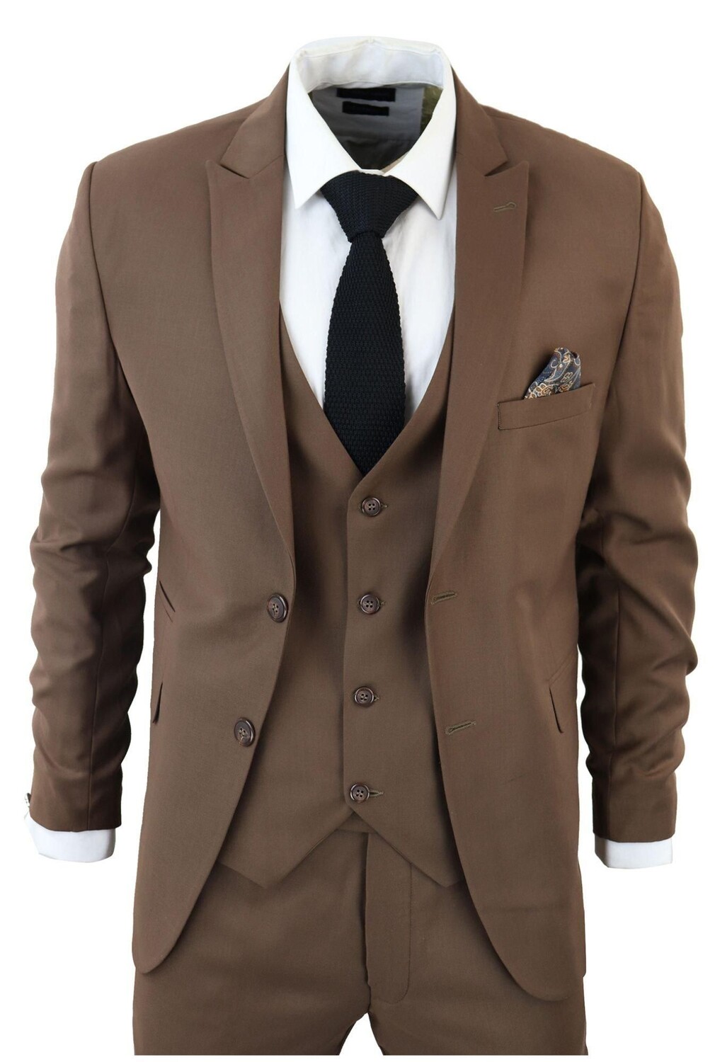 Костюм-тройка классический TruClothing IM1, коричневый
Костюм-тройка классический TruClothing IM1, коричневый