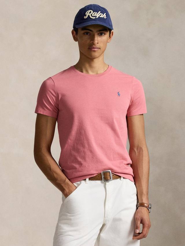 Хлопковая поло с коротким рукавом Slim Fit Ralph Lauren, Desert Rose
Хлопковая поло с коротким рукавом Slim Fit Ralph Lauren, Desert Rose