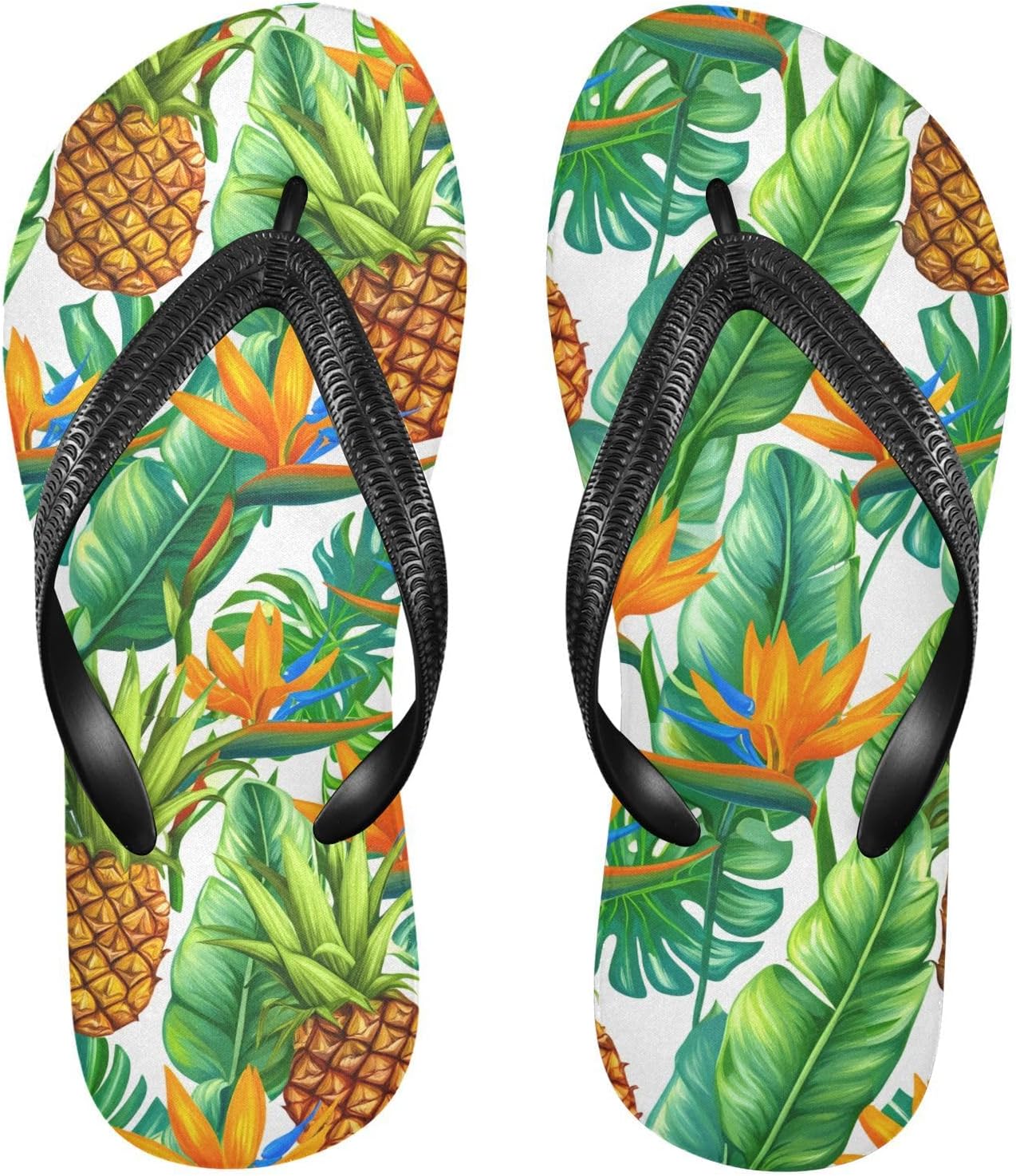Вьетнамки с ананасовыми листьями, белые с цветочным принтом, пляжные шлепанцы, резиновые, нескользящие, летние тапочки для женщин и мужчин Sinestour
Вьетнамки с ананасовыми листьями, белые с цветочным принтом, пляжные шлепанцы, резиновые, нескользящие, летние тапочки для женщин и мужчин Sinestour