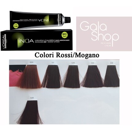 Крем-краска для волос Inoa Красное красное дерево 60 мл, No Data
Крем-краска для волос Inoa Красное красное дерево 60 мл, No Data