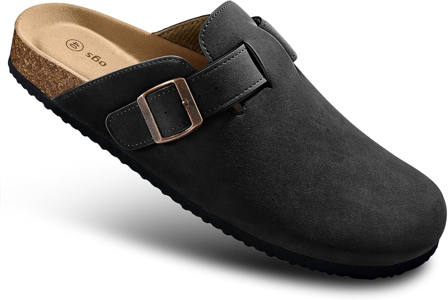 Женские сабо BULLIANT с подкладкой из флиса, замшевые туфли-мюли, тапочки, обувь для медсестер, унисекс, с поддержкой свода стопы из пены с эффектом памяти, стелька из пробки, черный
Женские сабо BULLIANT с подкладкой из флиса, замшевые туфли-мюли, тапочки, обувь для медсестер, унисекс, с поддержкой свода стопы из пены с эффектом памяти, стелька из пробки, черный