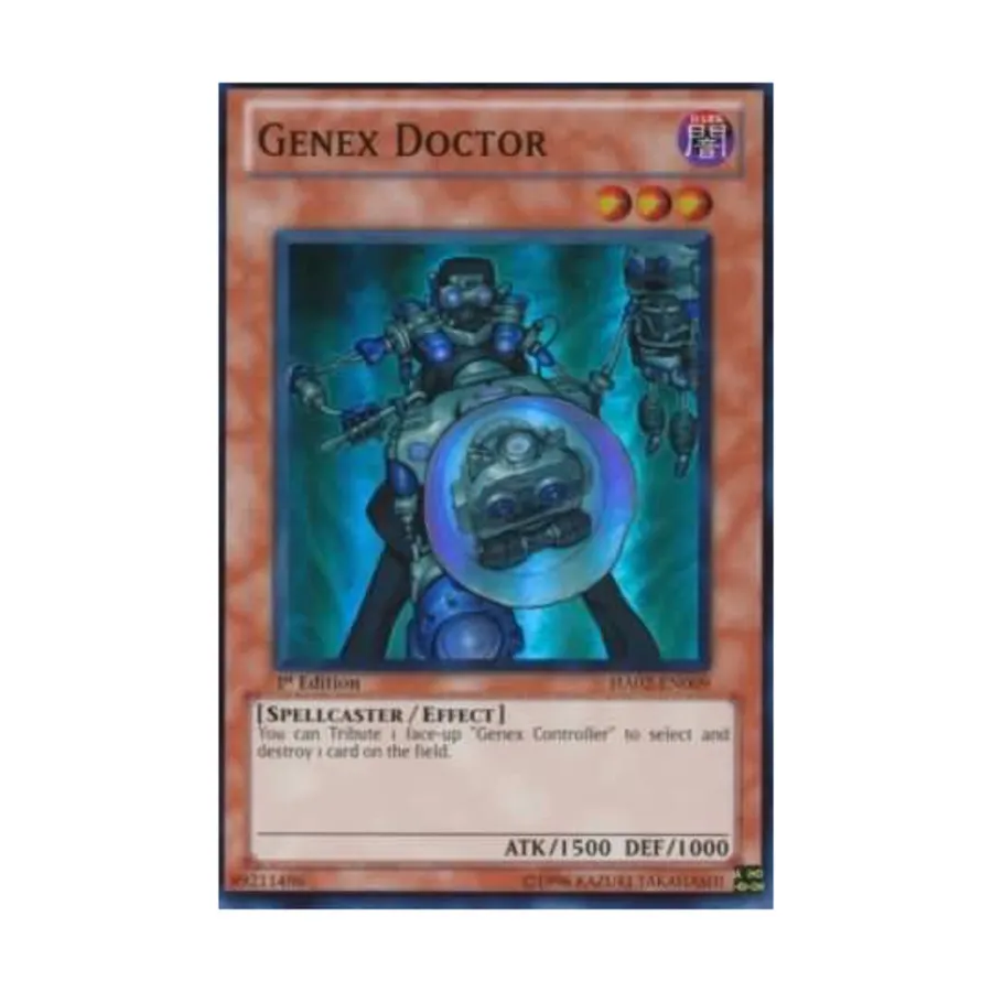 CCG Генекс Доктор (Супер Редкий), Yu-Gi-Oh - Hidden Arsenal 2 - Singles
CCG Генекс Доктор (Супер Редкий), Yu-Gi-Oh - Hidden Arsenal 2 - Singles