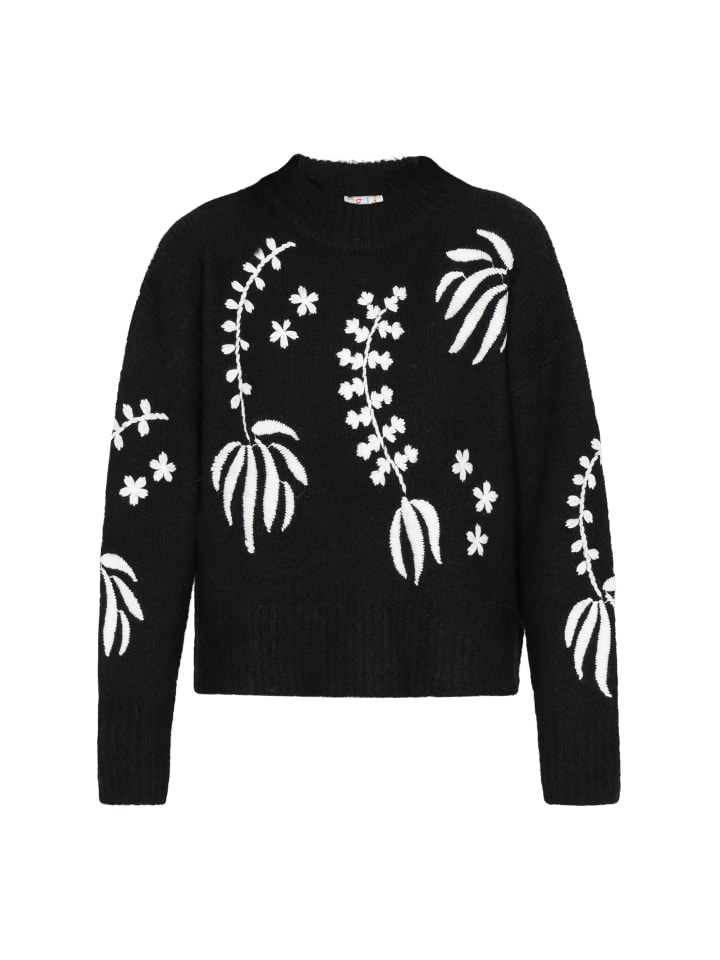 Женский свитер черного цвета IZIA
Женский свитер черного цвета IZIA