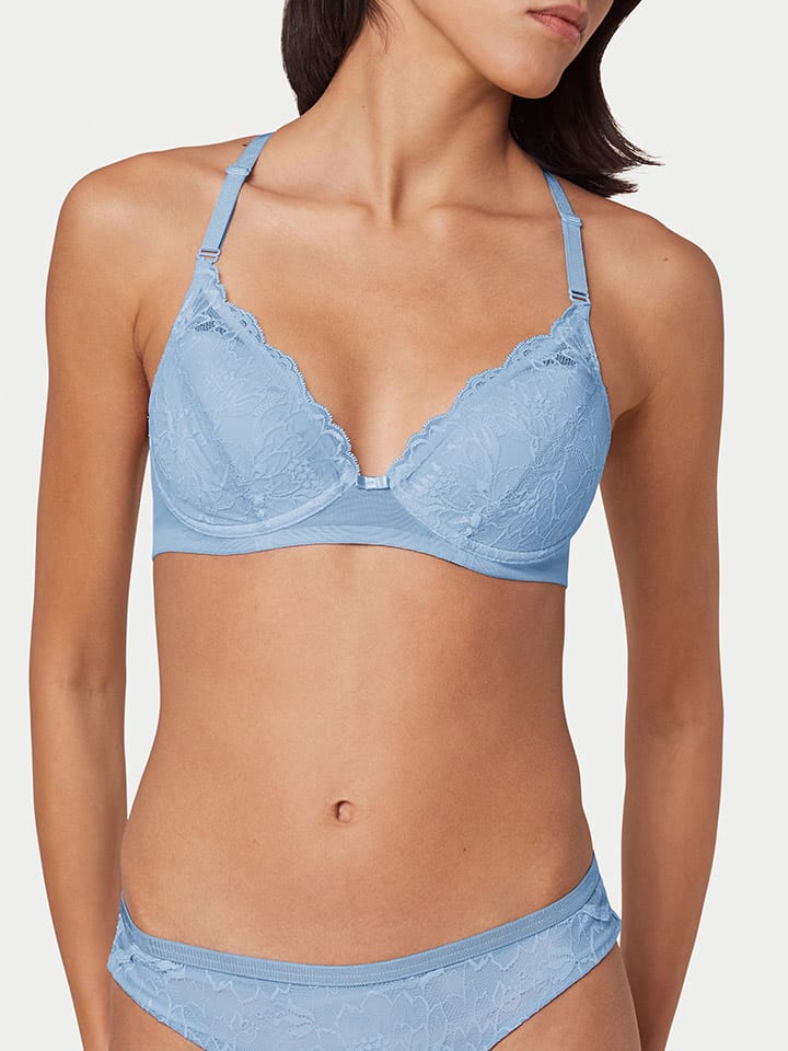 Бюстгальтер на косточках Amourette Charm Triumph, светло-синий 
Бюстгальтер на косточках Amourette Charm Triumph, светло-синий