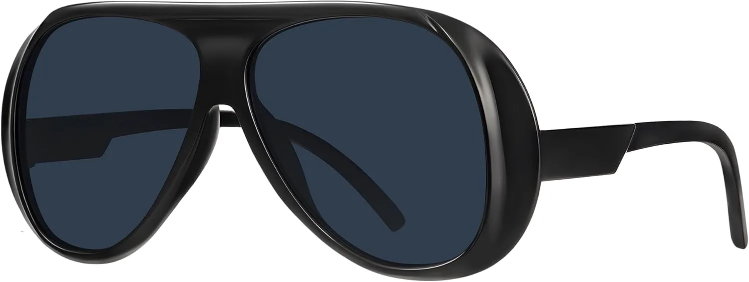 Солнцезащитные очки-авиаторы JASPIN в стиле ретро для женщин и мужчин, модные большие солнцезащитные очки с защитой от УФ-излучения UV400, Black Frame Grey Lens
Солнцезащитные очки-авиаторы JASPIN в стиле ретро для женщин и мужчин, модные большие солнцезащитные очки с защитой от УФ-излучения UV400, Black Frame Grey Lens