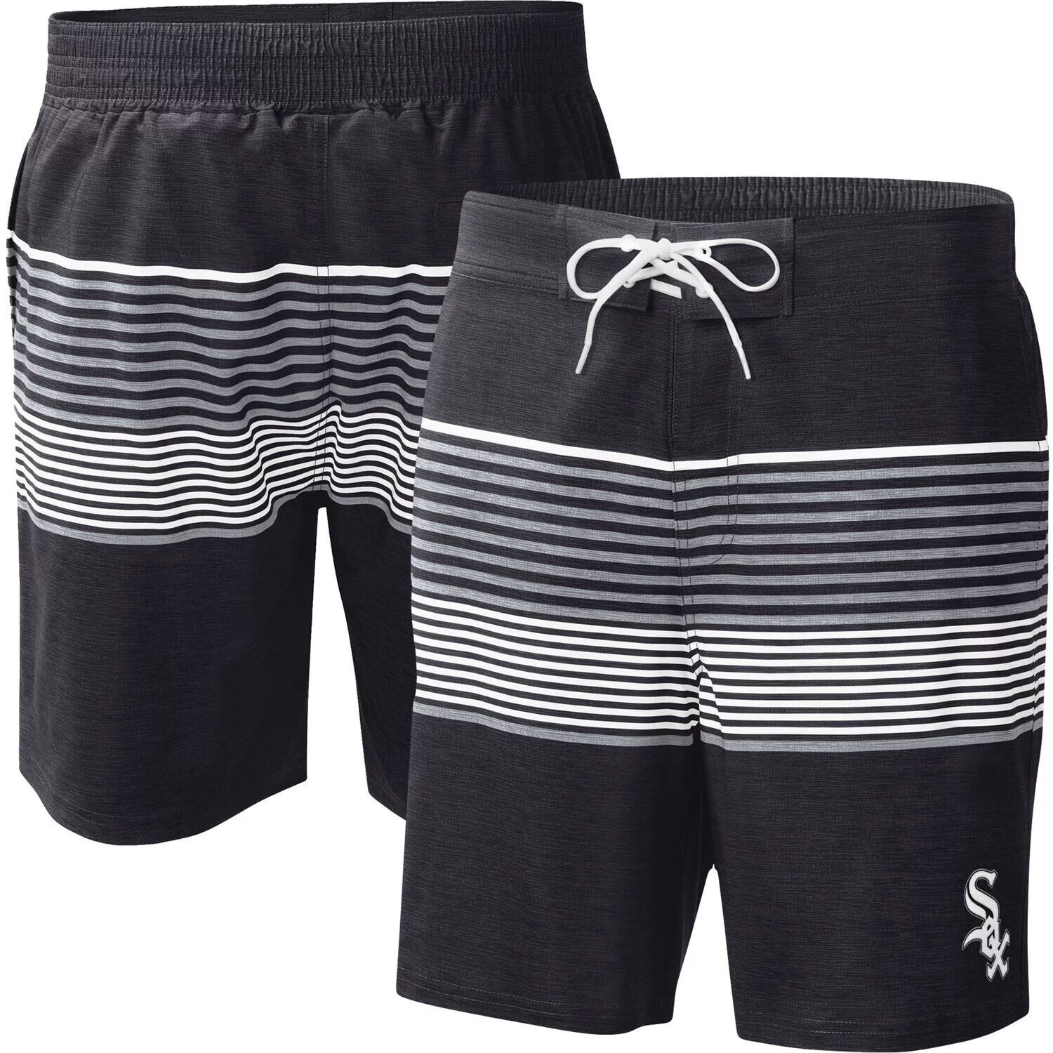 Мужские спортивные шорты Carl Banks Black Chicago White Sox Coastline Volley Swim Shorts G-III
Мужские спортивные шорты Carl Banks Black Chicago White Sox Coastline Volley Swim Shorts G-III