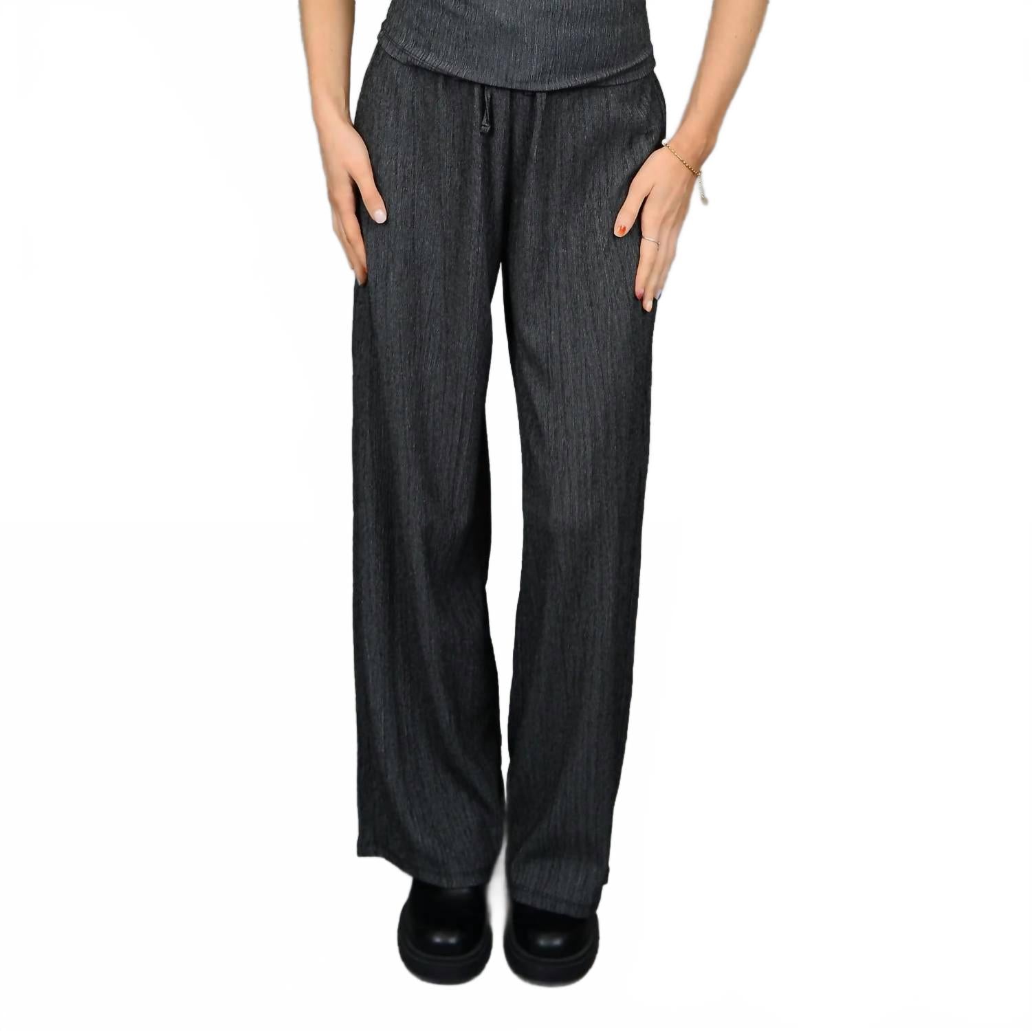 RD Style Брюки Pauleena Pull On, темно-серый цвет, скрученные
RD Style Брюки Pauleena Pull On, темно-серый цвет, скрученные