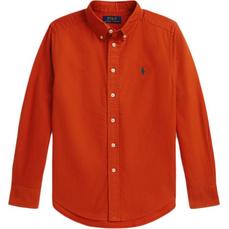Детская повседневная рубашка Polo Ralph Lauren, оранжевый
Детская повседневная рубашка Polo Ralph Lauren, оранжевый