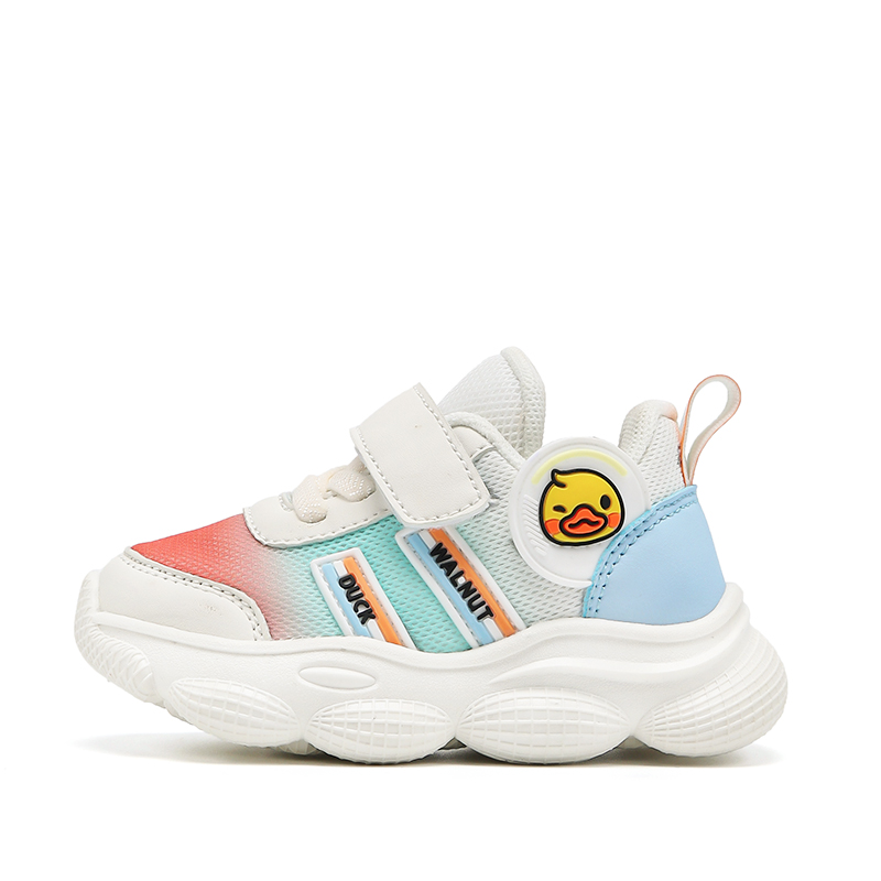 Противоскользящая и износостойкая дышащая детская обувь для повседневной носки WALNUT DUCK, экрю/оранжевый/зеленый
Противоскользящая и износостойкая дышащая детская обувь для повседневной носки WALNUT DUCK, экрю/оранжевый/зеленый