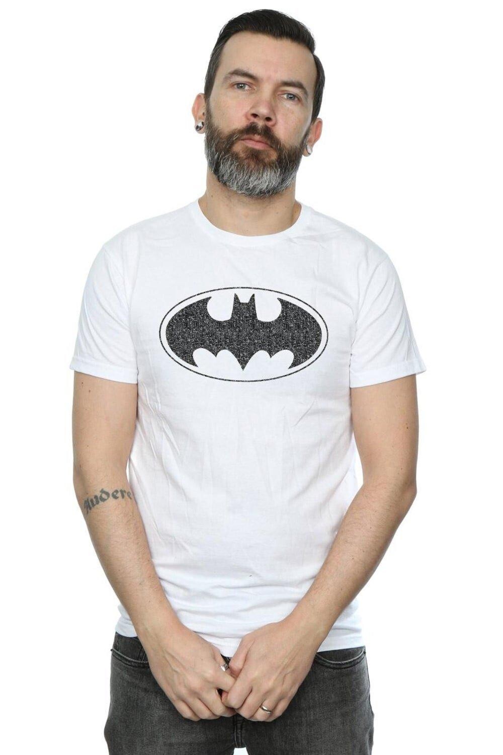 Одноцветная футболка с логотипом Бэтмена DC Comics, белый
Одноцветная футболка с логотипом Бэтмена DC Comics, белый