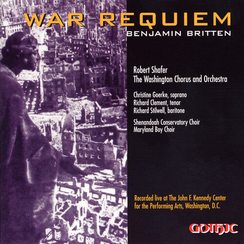 CD диск Britten / Washington Chorus / Shafer: War Requiem
CD диск Britten / Washington Chorus / Shafer: War Requiem