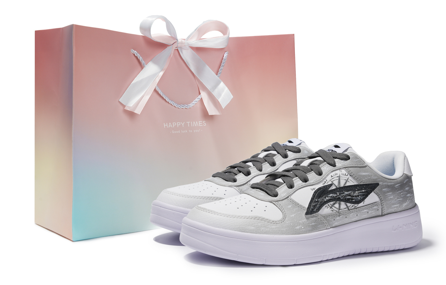 LINING Низкие скейтерские кроссовки Pontoon Boats Waterproof And Wear resistant для мужчин, серый
LINING Низкие скейтерские кроссовки Pontoon Boats Waterproof And Wear resistant для мужчин, серый