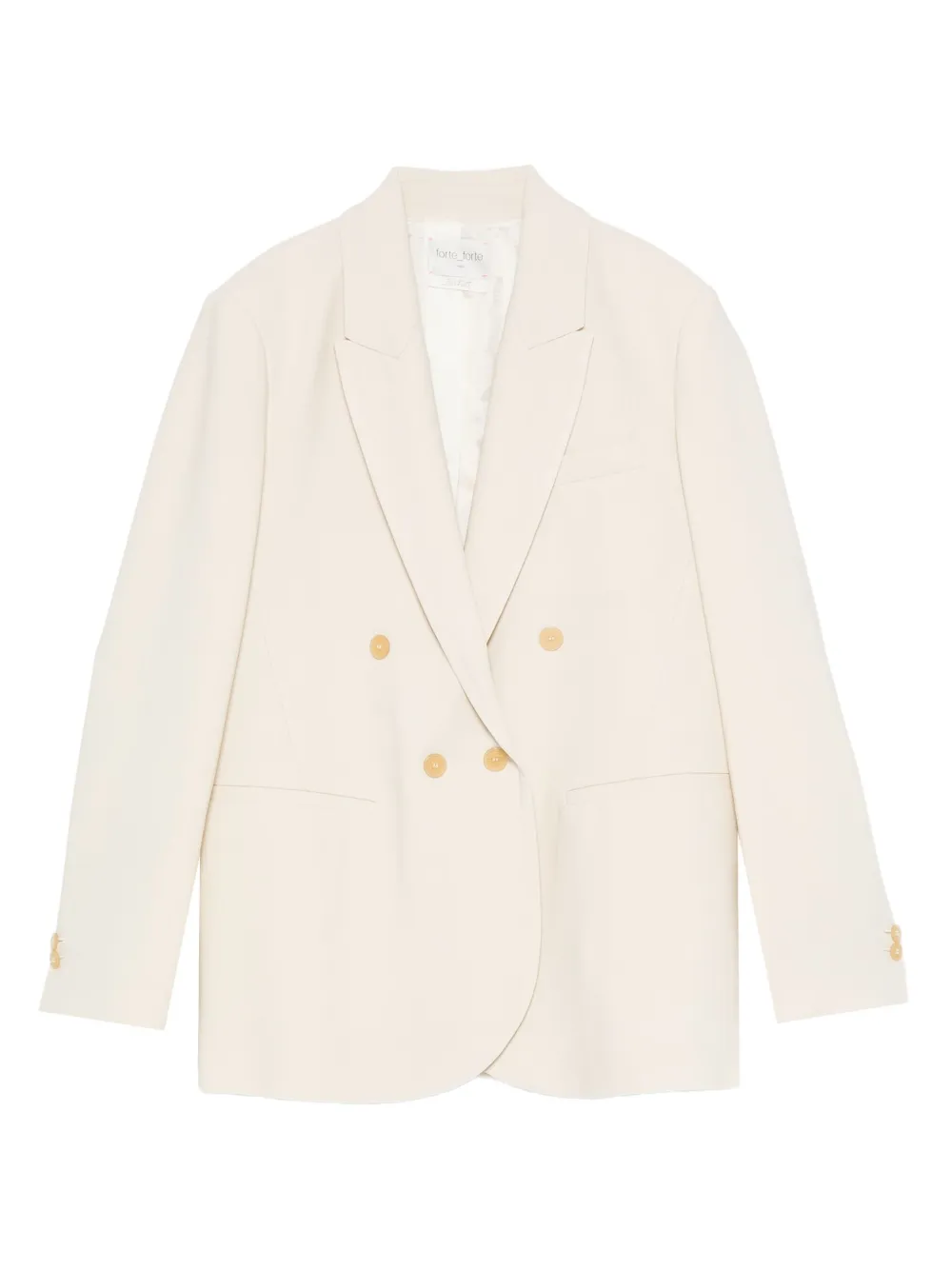 Двубортная куртка на пуговицах Forte Forte, нейтральный
Двубортная куртка на пуговицах Forte Forte, нейтральный