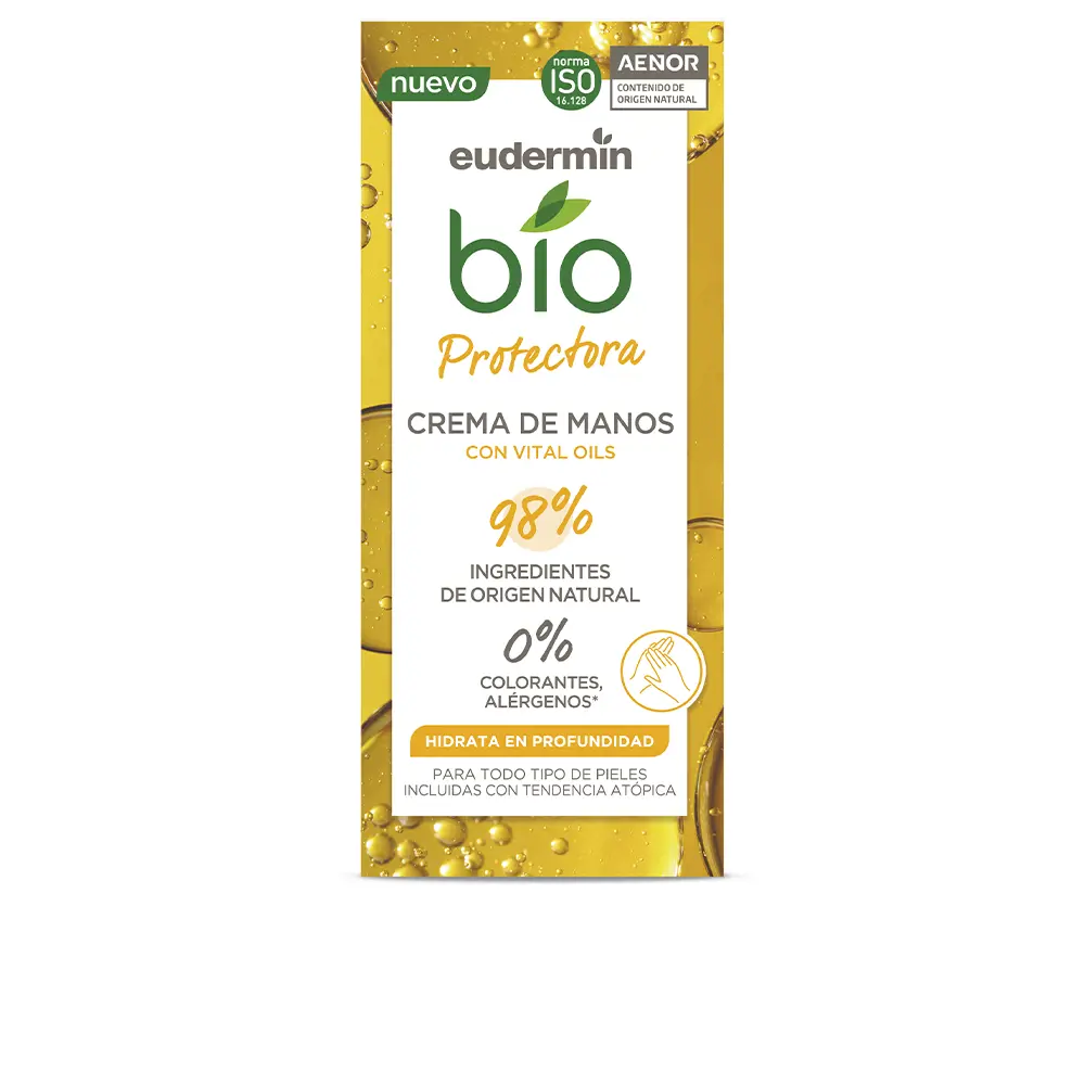 Крем для рук Manos bio crema protectora Eudermin, 75 мл.
Крем для рук Manos bio crema protectora Eudermin, 75 мл.