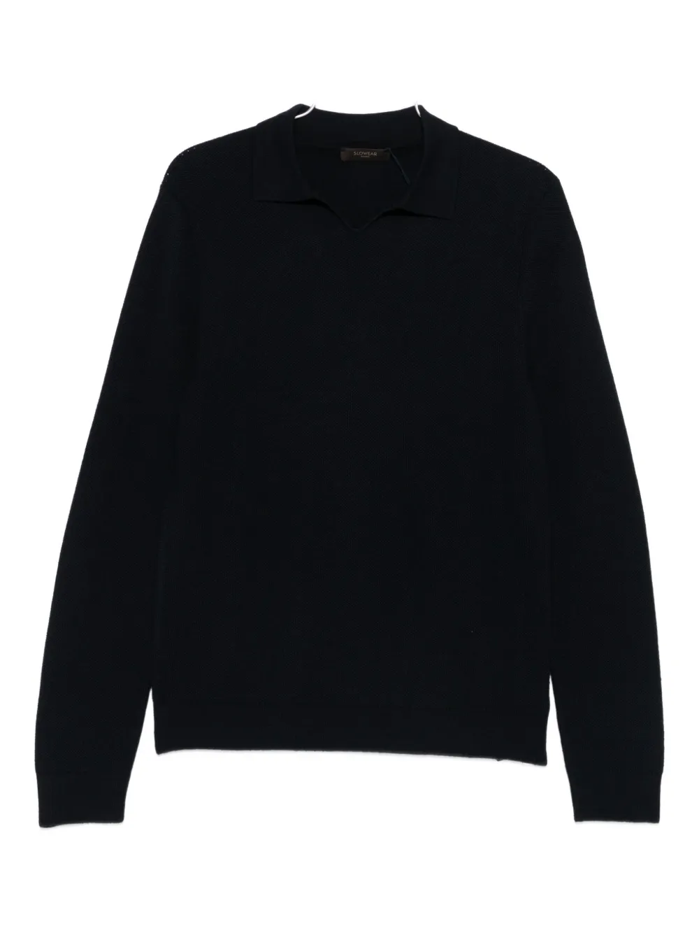 Свитер с воротником поло Incotex, черный
Свитер с воротником поло Incotex, черный