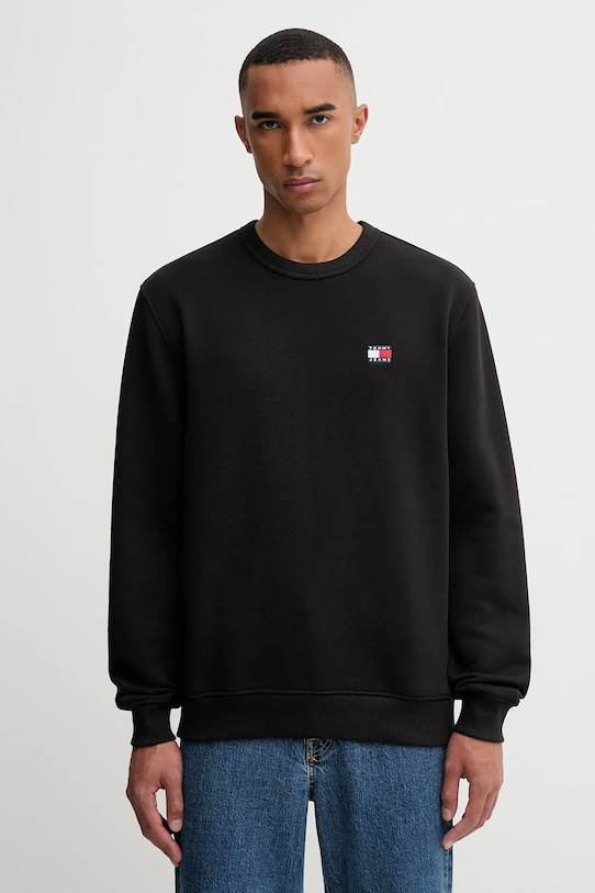 Хлопковая толстовка Tommy Jeans, черный
Хлопковая толстовка Tommy Jeans, черный