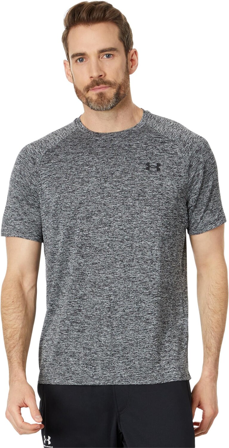 Футболка с короткими рукавами UA Tech Under Armour, цвет Black/Black
Футболка с короткими рукавами UA Tech Under Armour, цвет Black/Black