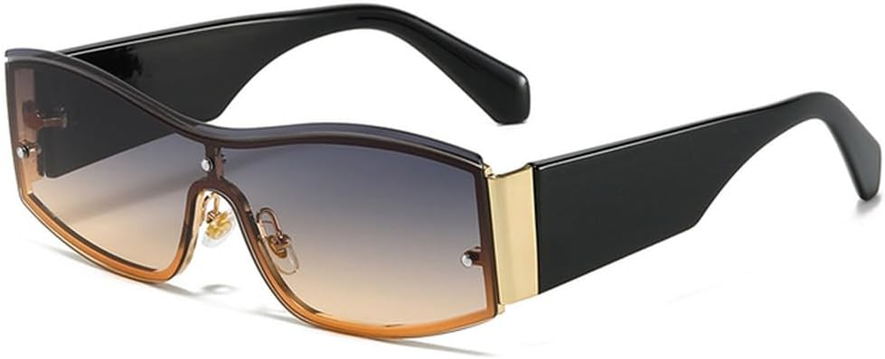 Роскошные цельные солнцезащитные очки большого размера для мужчин и женщин, модные солнцезащитные очки без оправы, женские очки с защитой от УФ-излучения UV400 LVTFCO, Gray Tea
Роскошные цельные солнцезащитные очки большого размера для мужчин и женщин, модные солнцезащитные очки без оправы, женские очки с защитой от УФ-излучения UV400 LVTFCO, Gray Tea